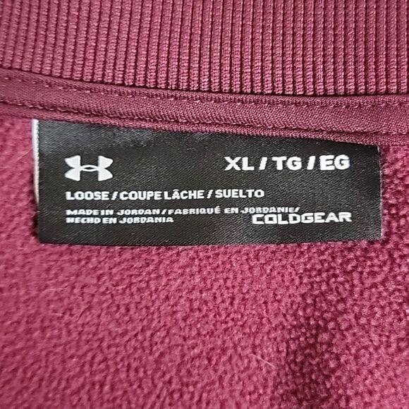 Under Armour cold gear fleece full zip jacket Size XL - Picture 11 of 14